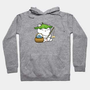 Chubby Cat Fishing Hoodie